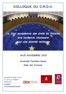 affiche colloque CRDH